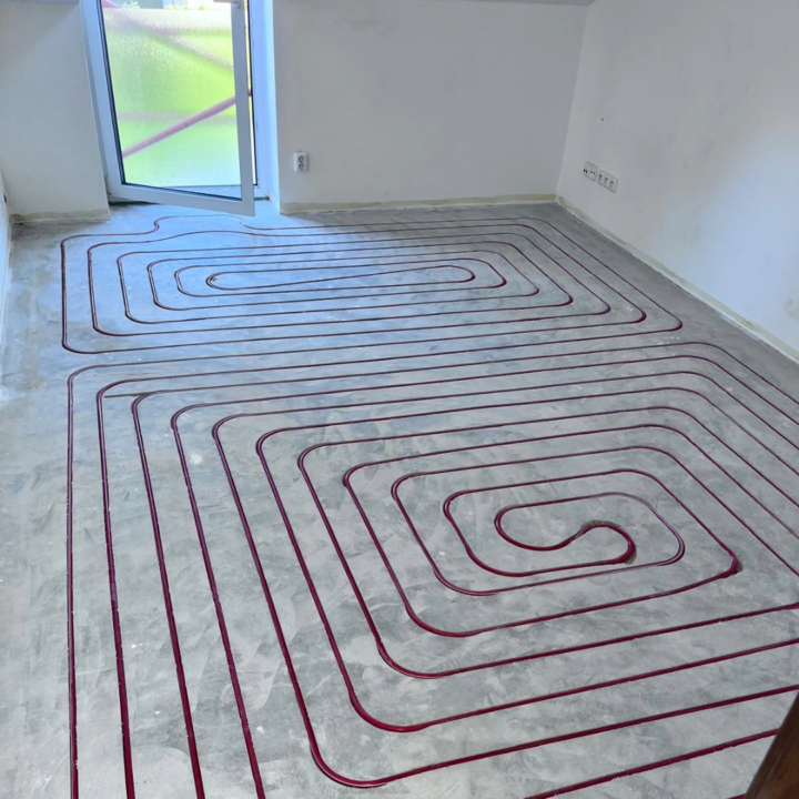 Konstrukční výška podlahového topení