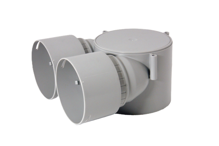 ADAPTÉR 2X DN90 1X DN125