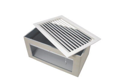 RECIRKULAČNÍ PLÉNUM BOX S MŘÍŽKOU A FILTREM